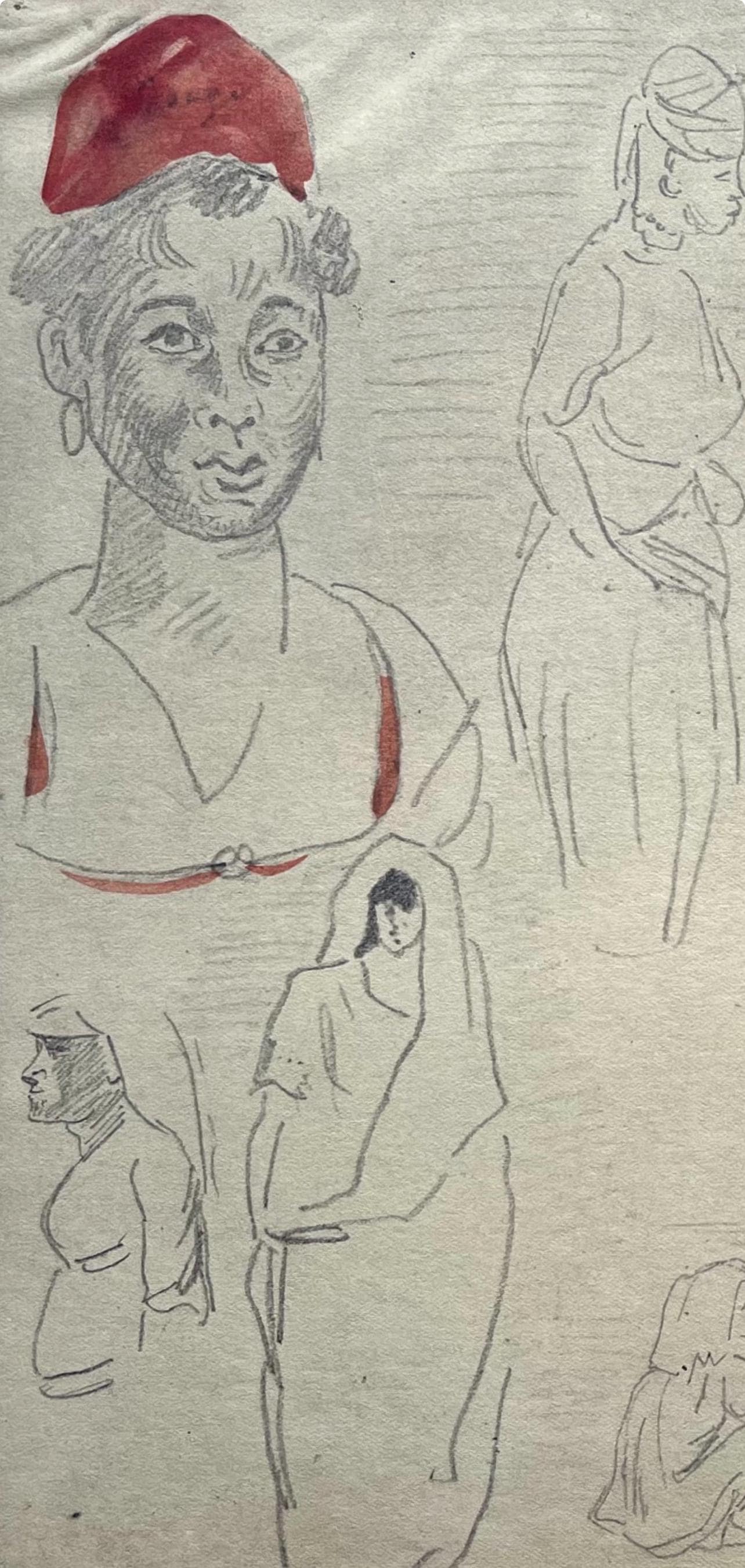 Lithograph - Eugne Delacroix - Composition - Trente et un Dessins et Aquarelles du Maroc