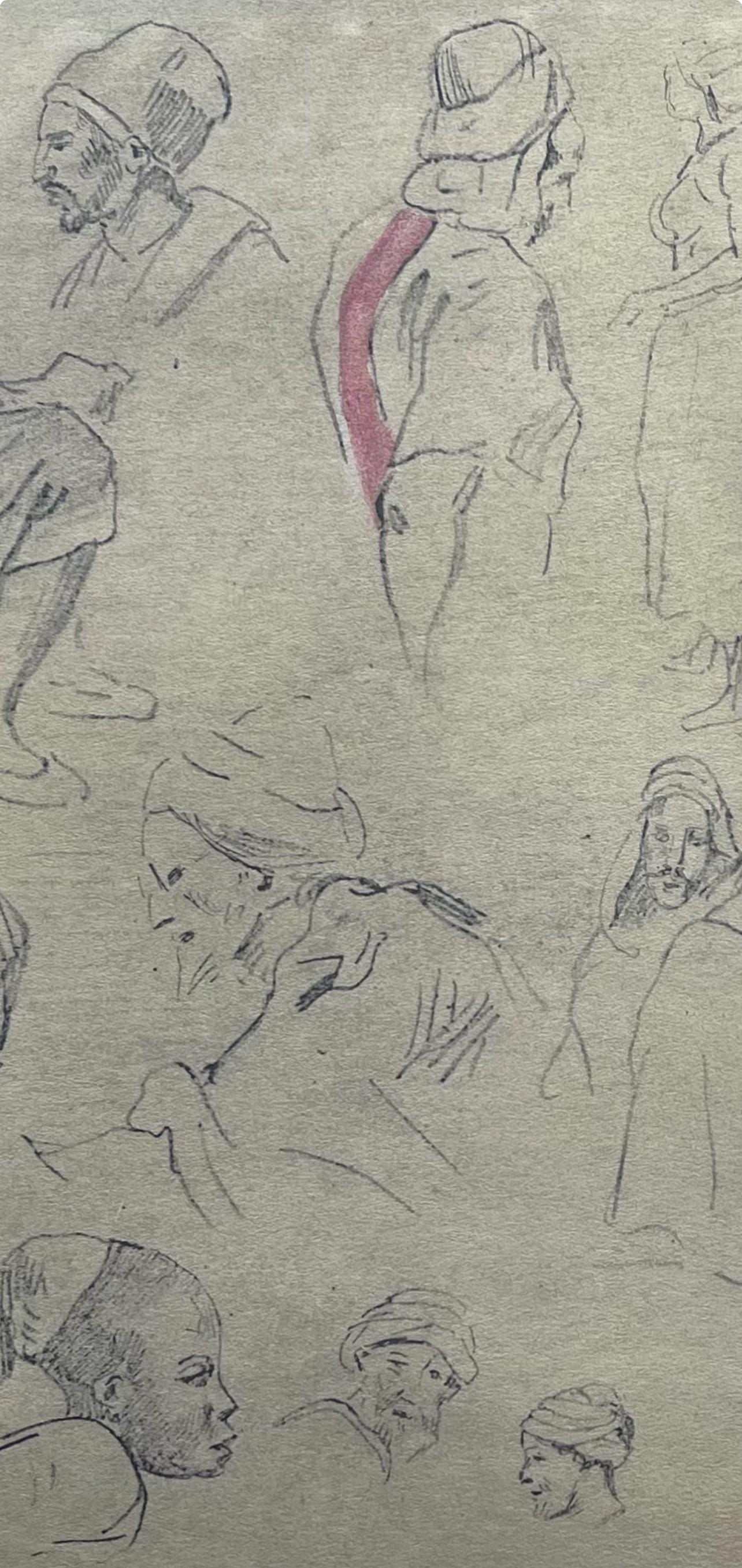 Eugne Delacroix, Composition, Trente Et Un Dessins Et Aquarelles Du Maroc, Lithograph