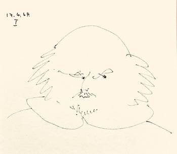 Pablo Picasso, Shakespeare I (Bloch 1197), Picasso-Aragon Shakespeare, Lithograph
