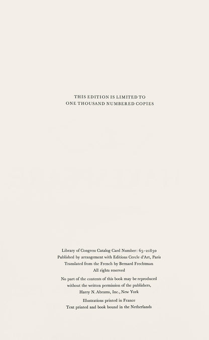 Pablo Picasso, Shakespeare I (Bloch 1197), Picasso-Aragon Shakespeare, Lithograph