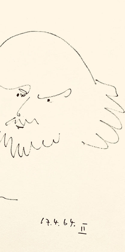 Pablo Picasso, Shakespeare Ii (Bloch 1197), Picasso-Aragon Shakespeare, Lithograph