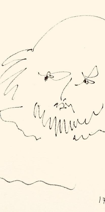 Pablo Picasso, Shakespeare Iv (Bloch 1197), Picasso-Aragon Shakespeare, Lithograph