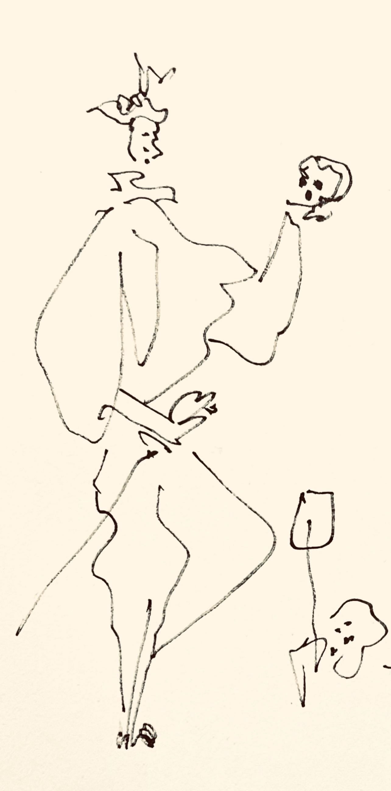 Pablo Picasso, Shakespeare Vi (Bloch 1197), Picasso-Aragon Shakespeare, Lithograph