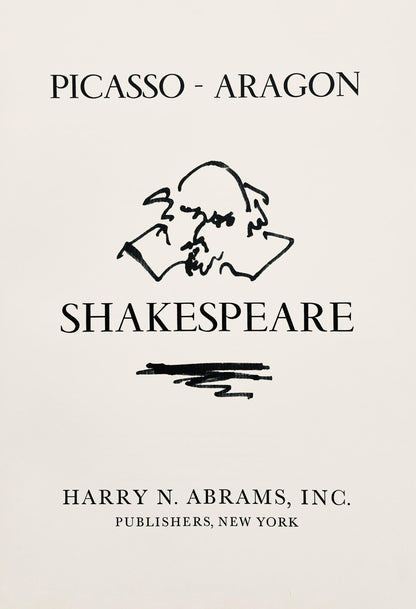 Pablo Picasso, Shakespeare Vi (Bloch 1197), Picasso-Aragon Shakespeare, Lithograph