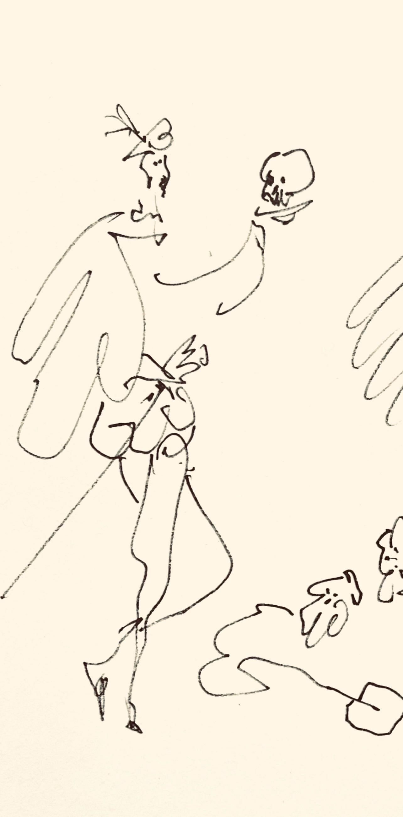 Pablo Picasso, Shakespeare Vii (Bloch 1197), Picasso-Aragon Shakespeare, Lithograph