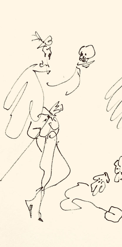 Pablo Picasso, Shakespeare Vii (Bloch 1197), Picasso-Aragon Shakespeare, Lithograph