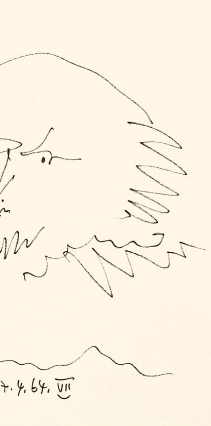 Pablo Picasso, Shakespeare Vii (Bloch 1197), Picasso-Aragon Shakespeare, Lithograph