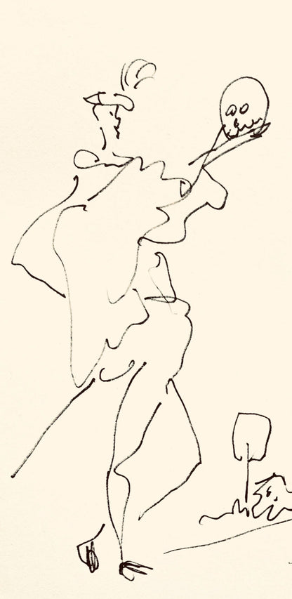 Pablo Picasso, Shakespeare Ix (Bloch 1197), Picasso-Aragon Shakespeare, Lithograph