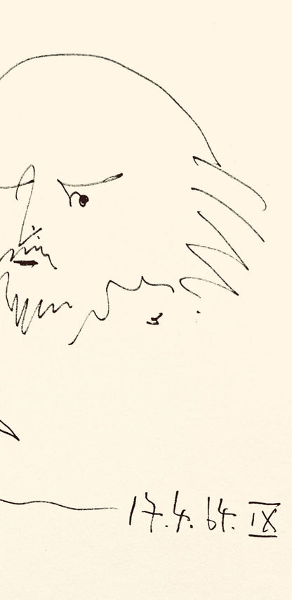 Pablo Picasso, Shakespeare Ix (Bloch 1197), Picasso-Aragon Shakespeare, Lithograph
