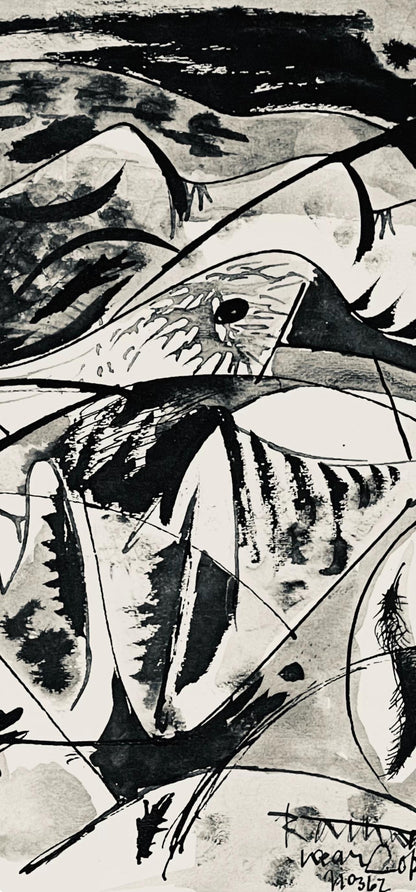 Abraham Rattner, Ducktown, Tennessee, Lithograph