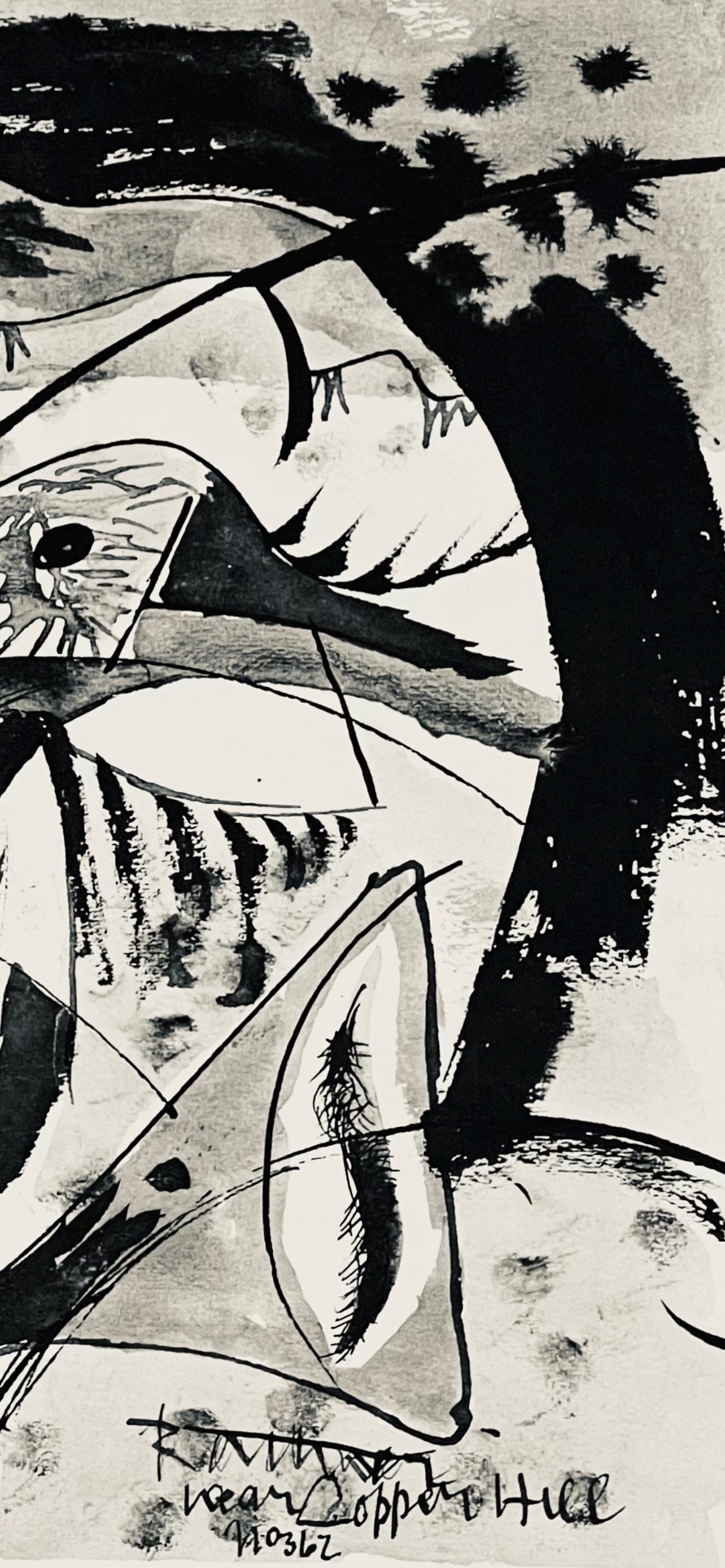 Abraham Rattner, Ducktown, Tennessee, Lithograph