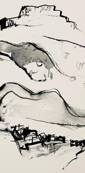 Abraham Rattner, Page From Travel Notebook, Lithograph