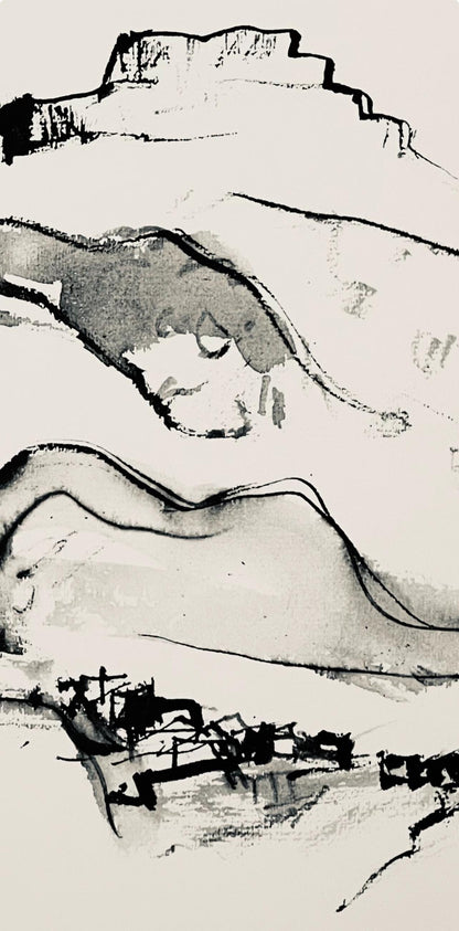 Abraham Rattner, Page From Travel Notebook, Lithograph