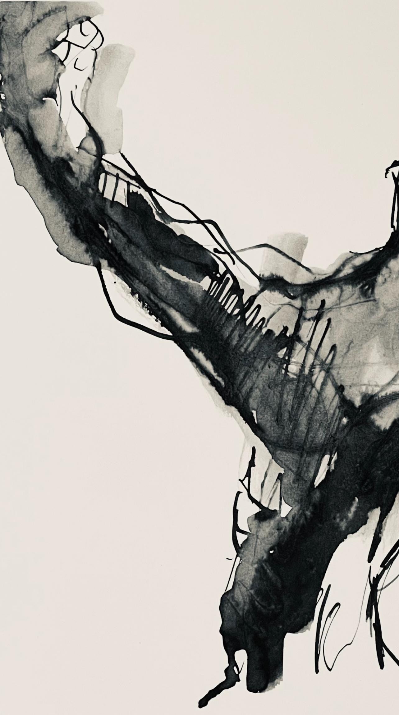 Abraham Rattner, Study For Job, Lithograph