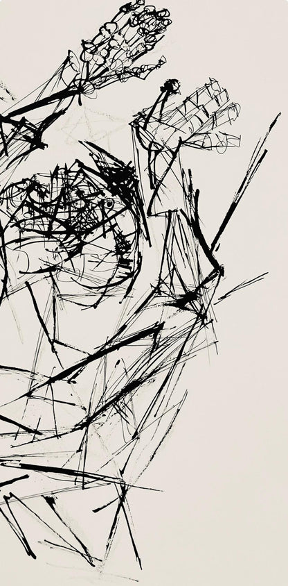 Abraham Rattner, The Valley Of Dry Bones, Lithograph