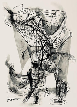 Abraham Rattner, Job, Lithograph