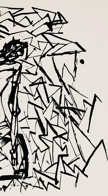Abraham Rattner, Christ Surrounded By Thorn, Lithograph