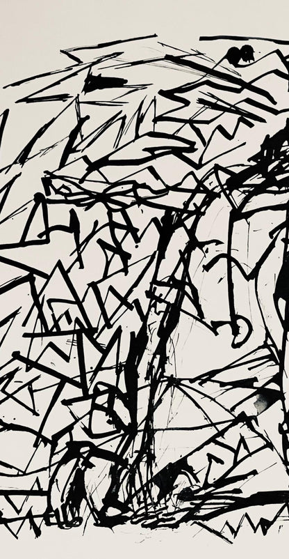 Abraham Rattner, Christ Surrounded By Thorn, Lithograph
