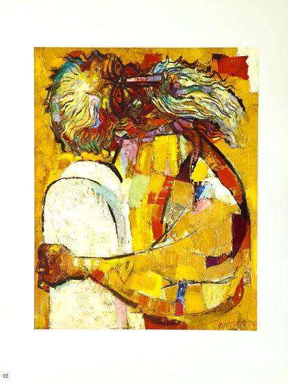 Abraham Rattner, Moses, Lithograph