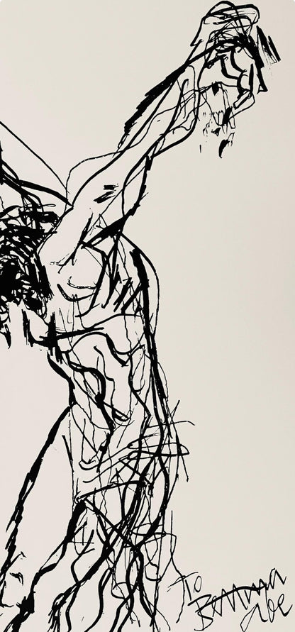 Abraham Rattner, Christ On The Cross, Lithograph