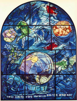 Marc Chagall, Tribe Of Simeon, Jerusalem Windows, Lithograph