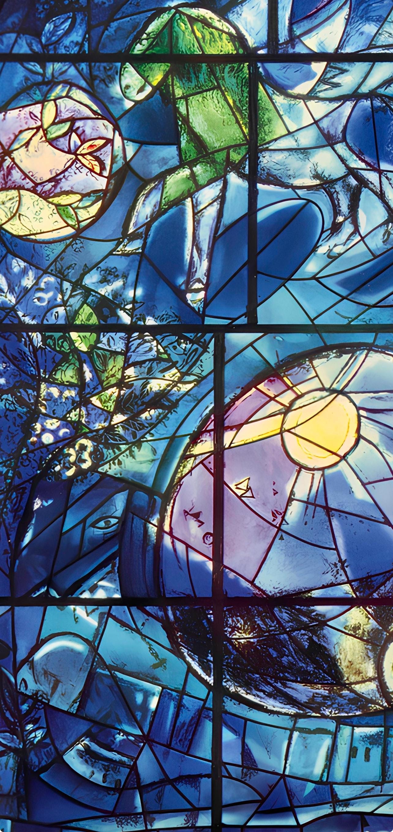 Marc Chagall, Tribe Of Simeon, Jerusalem Windows, Lithograph