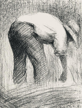 Georges Seurat, Le Moissonneur, Seurat, Lithograph
