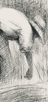 Georges Seurat, Le Moissonneur, Seurat, Lithograph