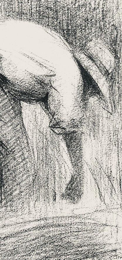 Georges Seurat, Le Moissonneur, Seurat, Lithograph