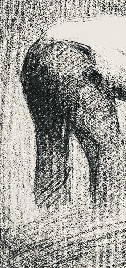 Georges Seurat, Le Moissonneur, Seurat, Lithograph