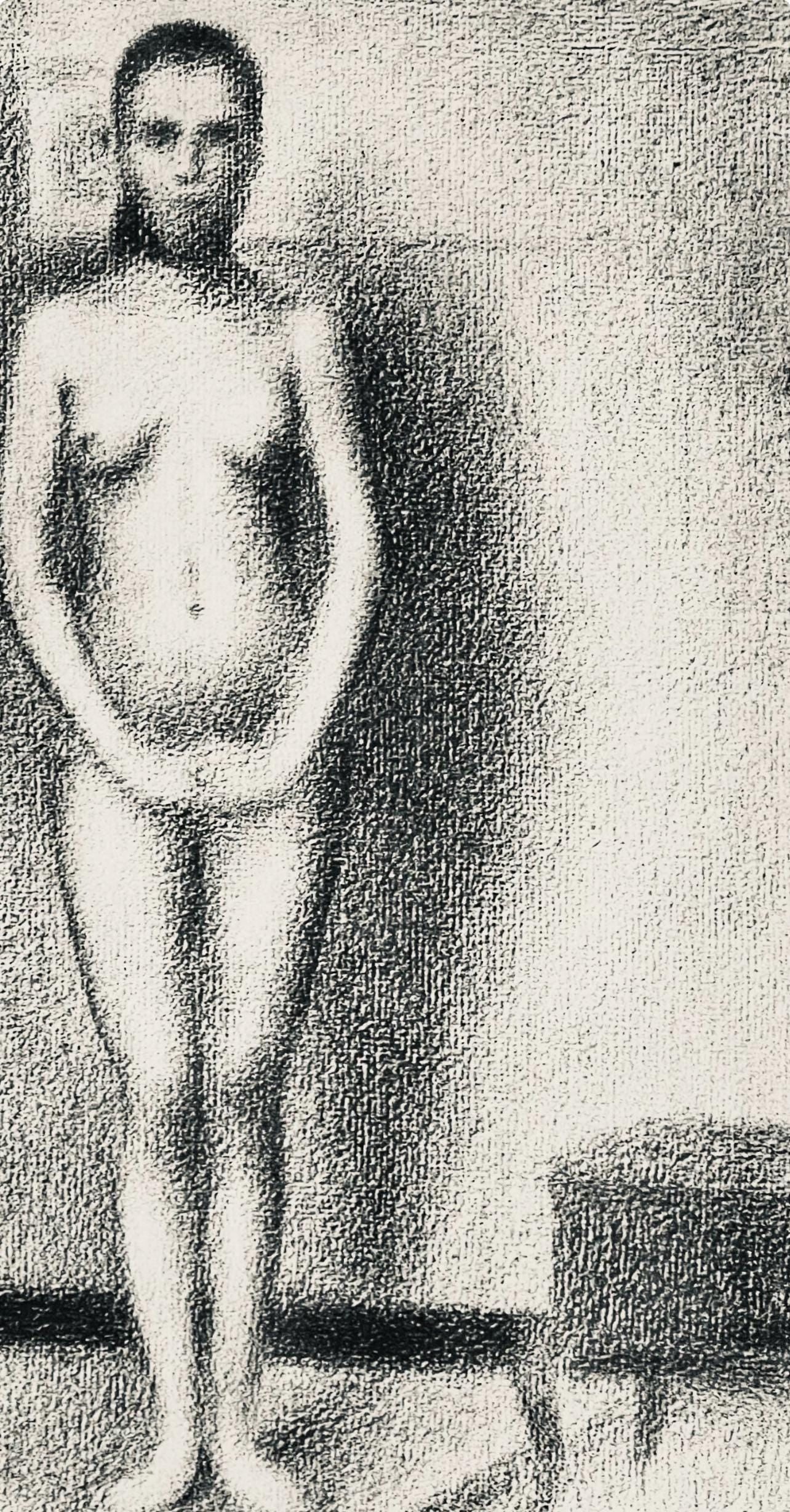 Georges Seurat, La Poseuse Debout, Seurat, Lithograph