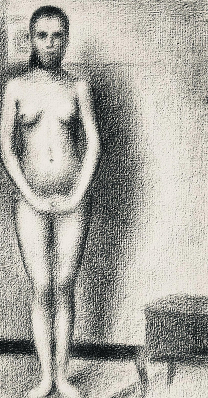 Georges Seurat, La Poseuse Debout, Seurat, Lithograph
