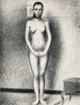 Georges Seurat, La Poseuse Debout, Seurat, Lithograph