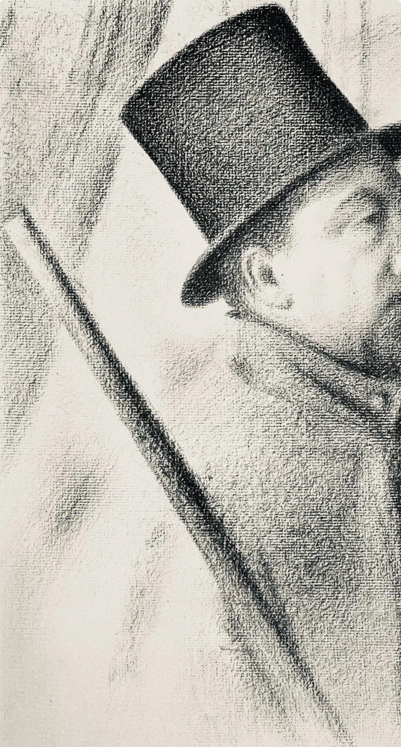 Georges Seurat, Portrait De Paul Signac, Seurat, Lithograph