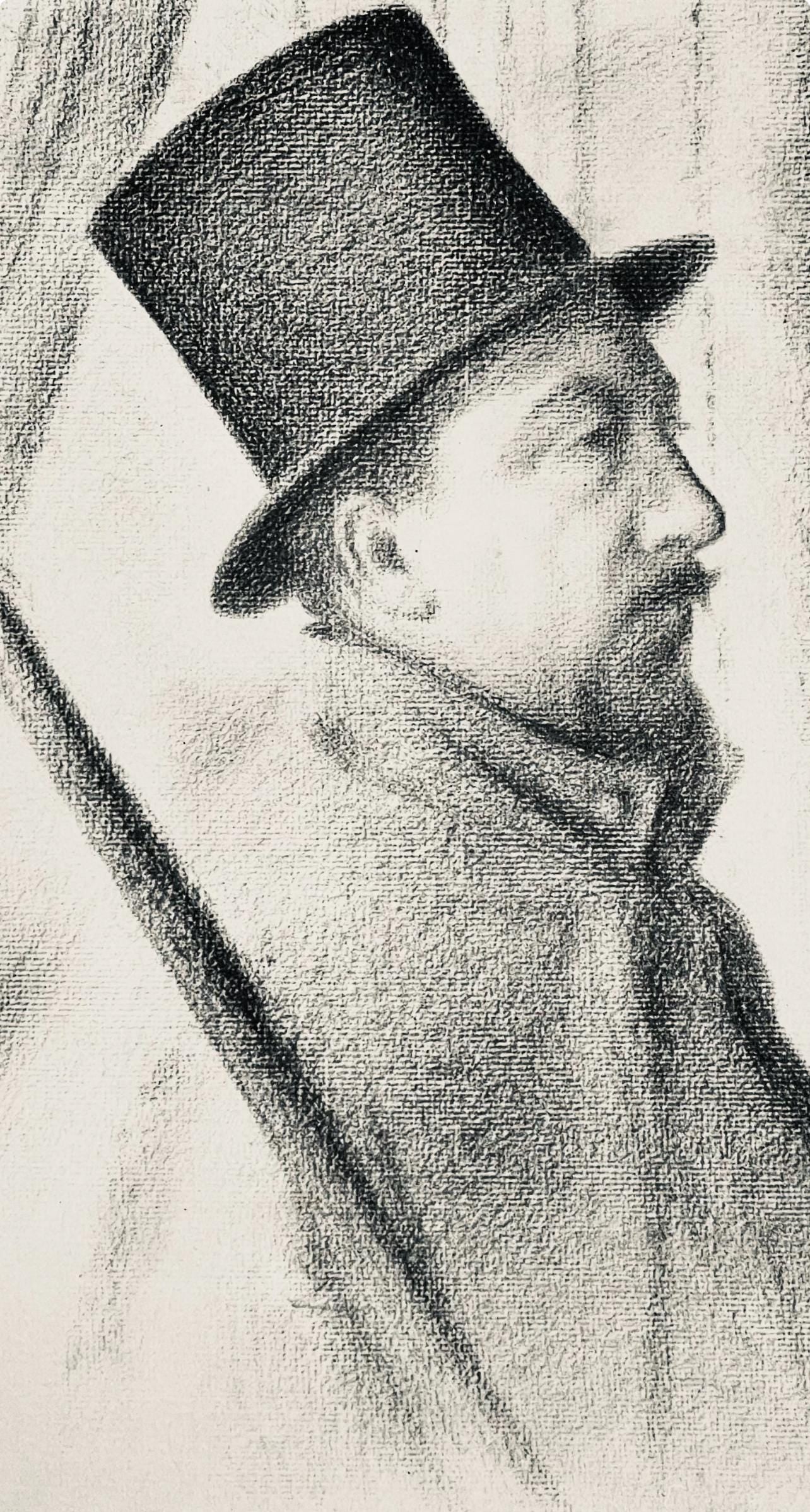 Georges Seurat, Portrait De Paul Signac, Seurat, Lithograph