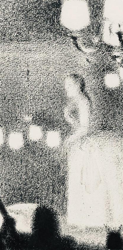 Georges Seurat, Au Concert Europen, Seurat, Lithograph