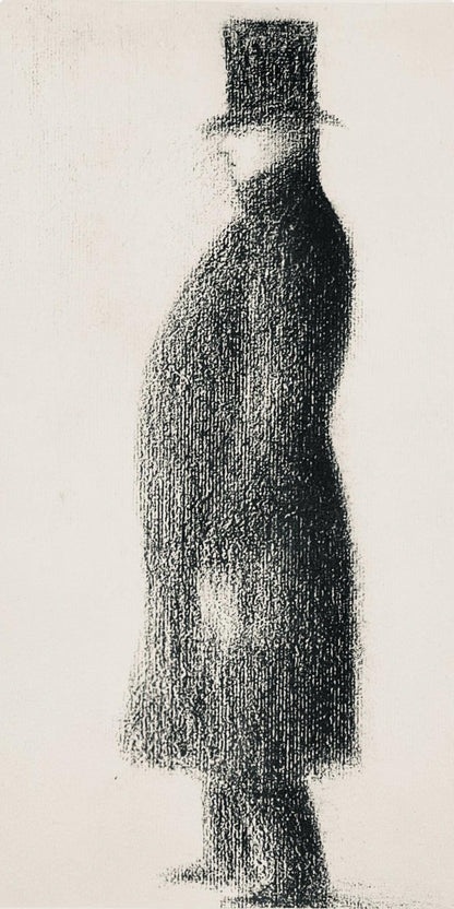 Georges Seurat, Le Haut De Forme, Seurat, Lithograph