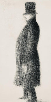 Georges Seurat, Le Haut De Forme, Seurat, Lithograph