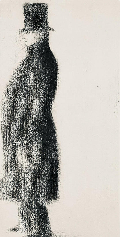 Georges Seurat, Le Haut De Forme, Seurat, Lithograph