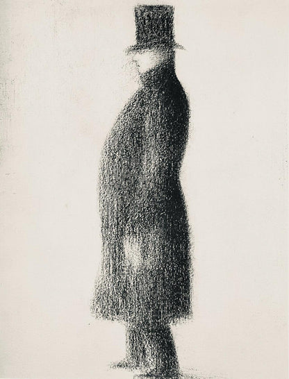Georges Seurat, Le Haut De Forme, Seurat, Lithograph