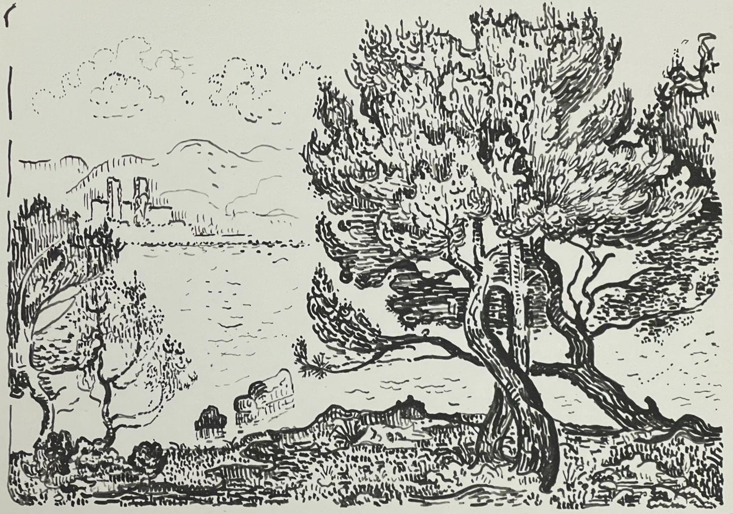 Paul Signac, Antibes, Signac Dessins, Lithograph