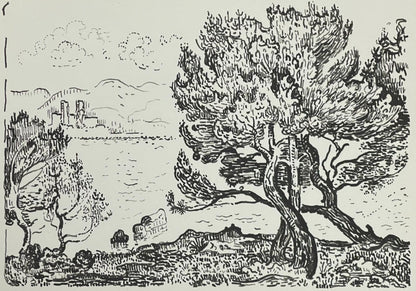 Paul Signac, Antibes, Signac Dessins, Lithograph