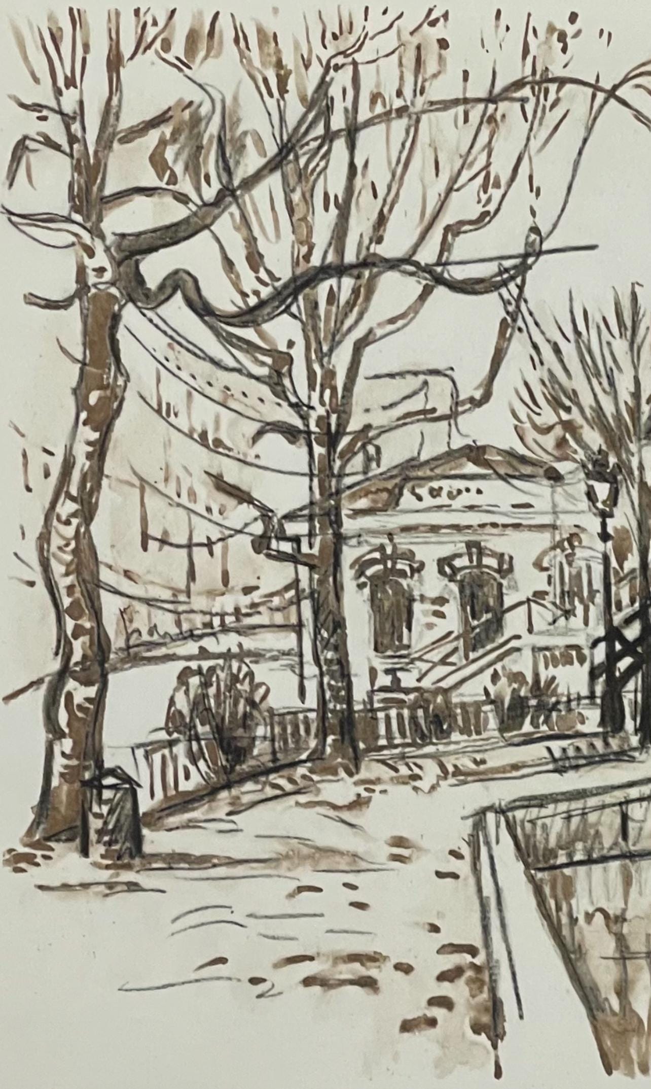 Paul Signac, Canal St-Martin, Signac Dessins, Lithograph