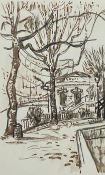 Paul Signac, Canal St-Martin, Signac Dessins, Lithograph