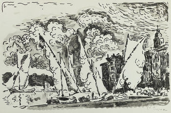 Paul Signac, St-Tropez, Signac Dessins, Lithograph