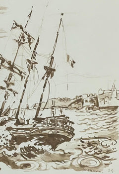 Paul Signac, Le Trois-Mts Au Plein, Signac Dessins, Lithograph