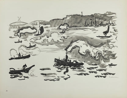 Paul Signac, Rotterdam, Signac Dessins, Lithograph