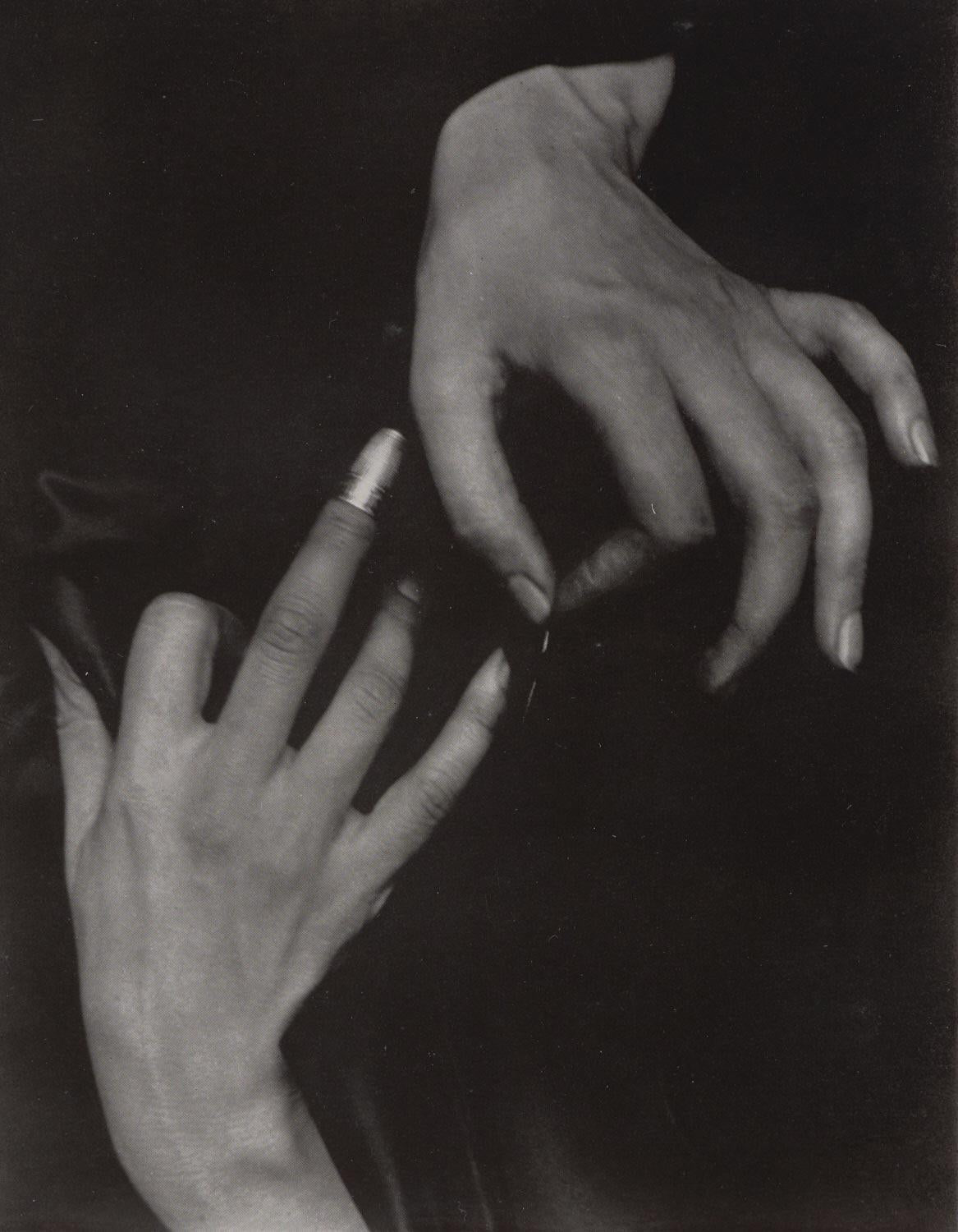 Alfred Stieglitz, Georgia O'Keeffe Hands With Thimble, Alfred Stieglitz Memorial Portfolio