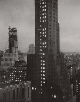 Alfred Stieglitz, Evening From The Shelton, Alfred Stieglitz Memorial Portfolio 1864-1946, Halftone