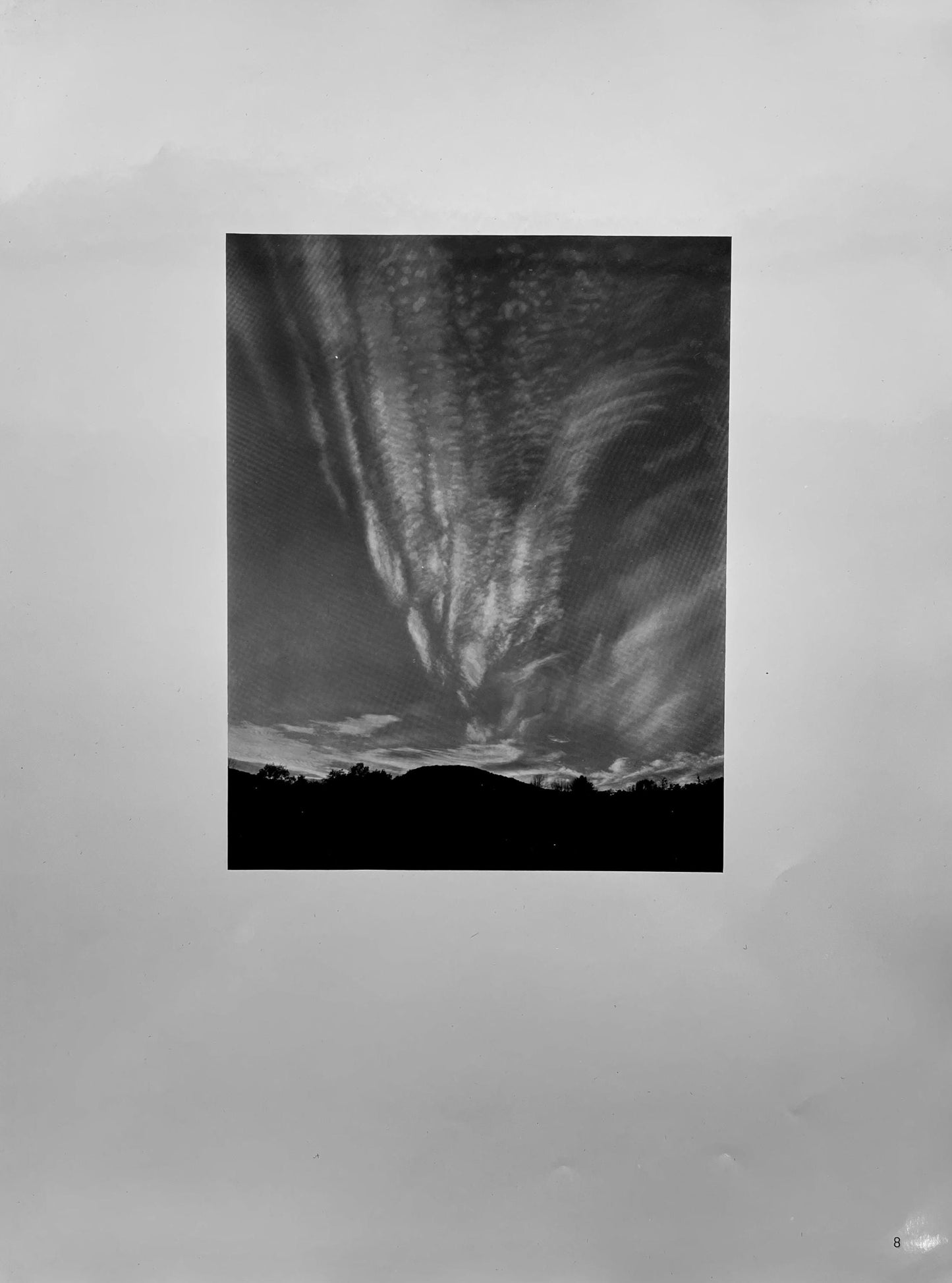 Alfred Stieglitz, Mountains And Sky, Alfred Stieglitz Memorial Portfolio 1864-1946, Halftone